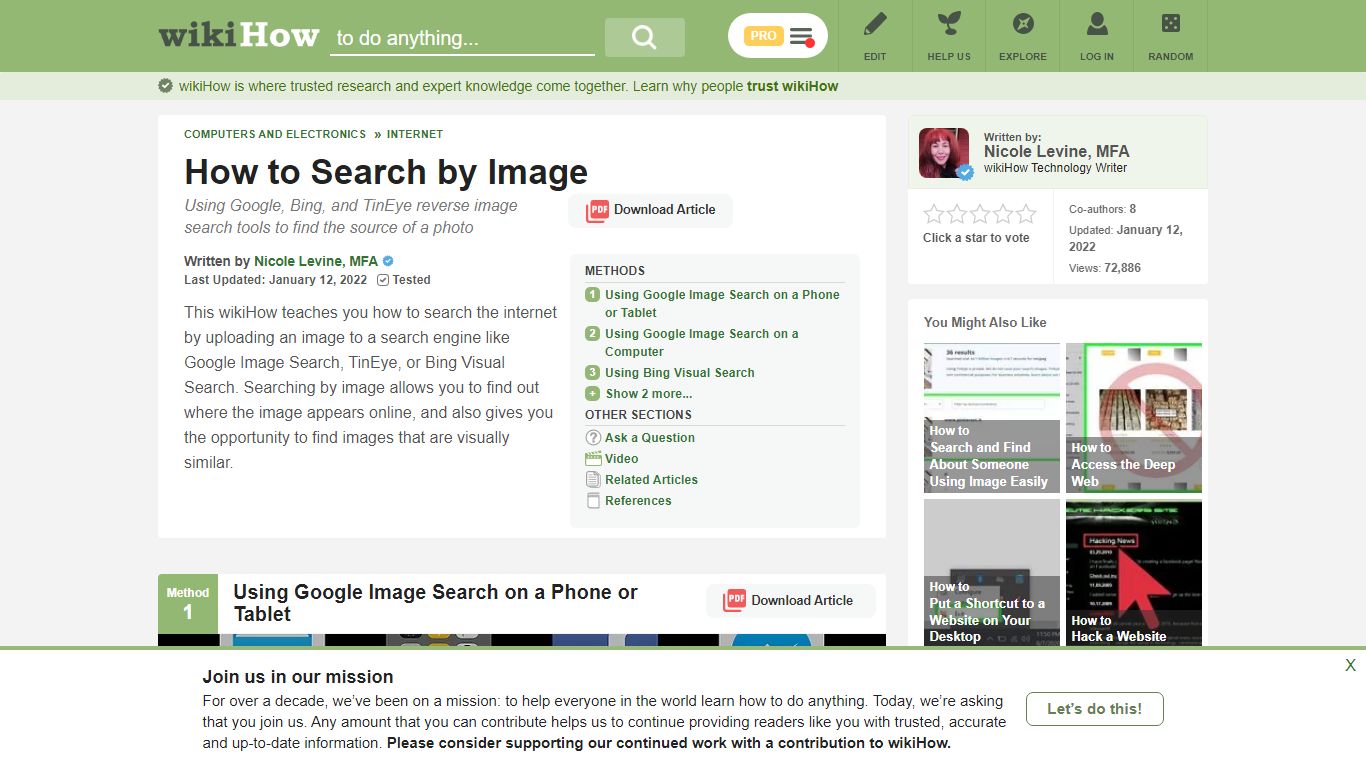 5 Ways to Search by Image - wikiHow