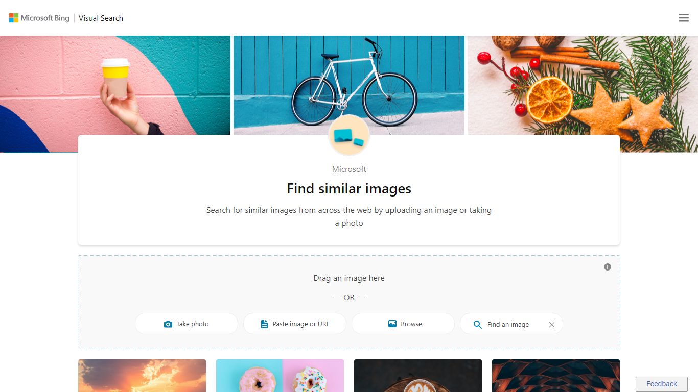 Find similar images | Bing Visual Search